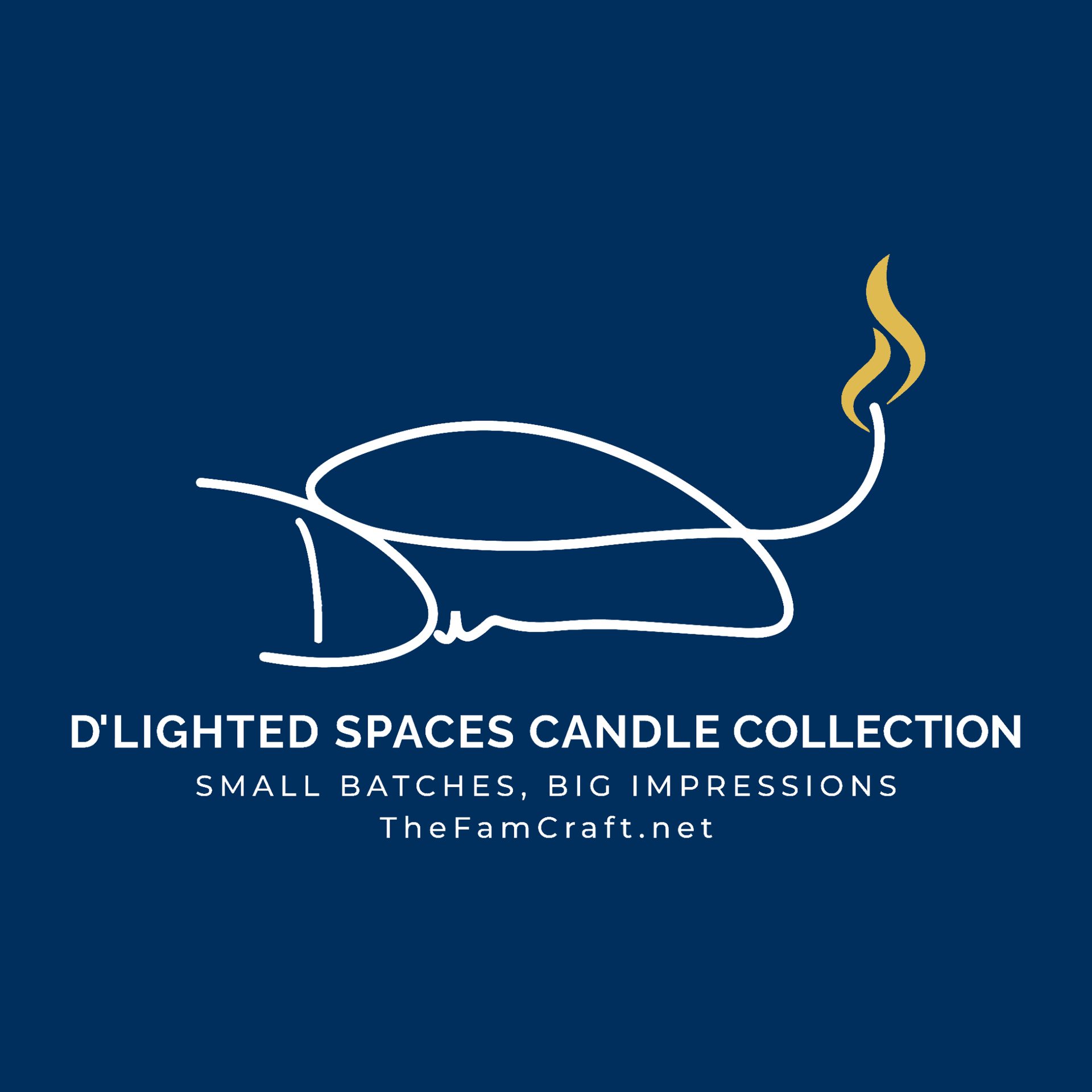 D'lighted Spaces candle collection